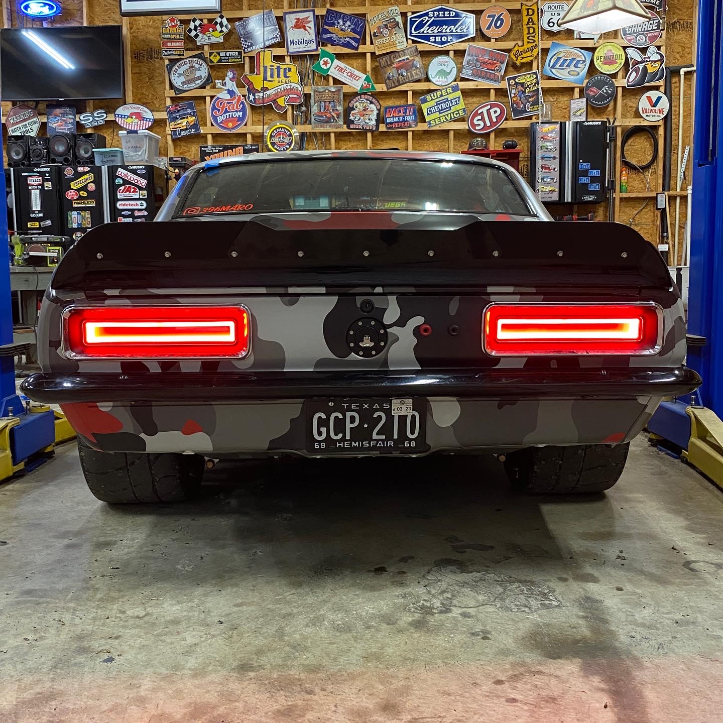 67 Camaro taillights