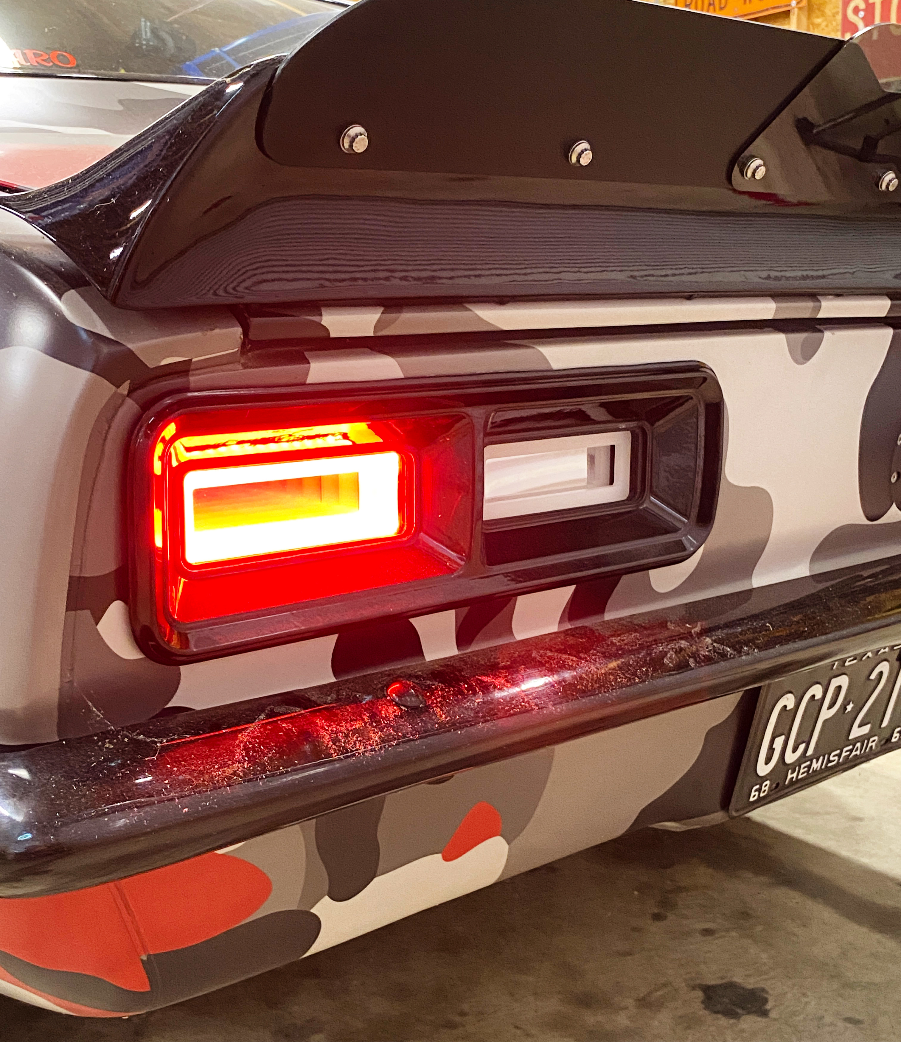 68 Camaro LED infinity taillight