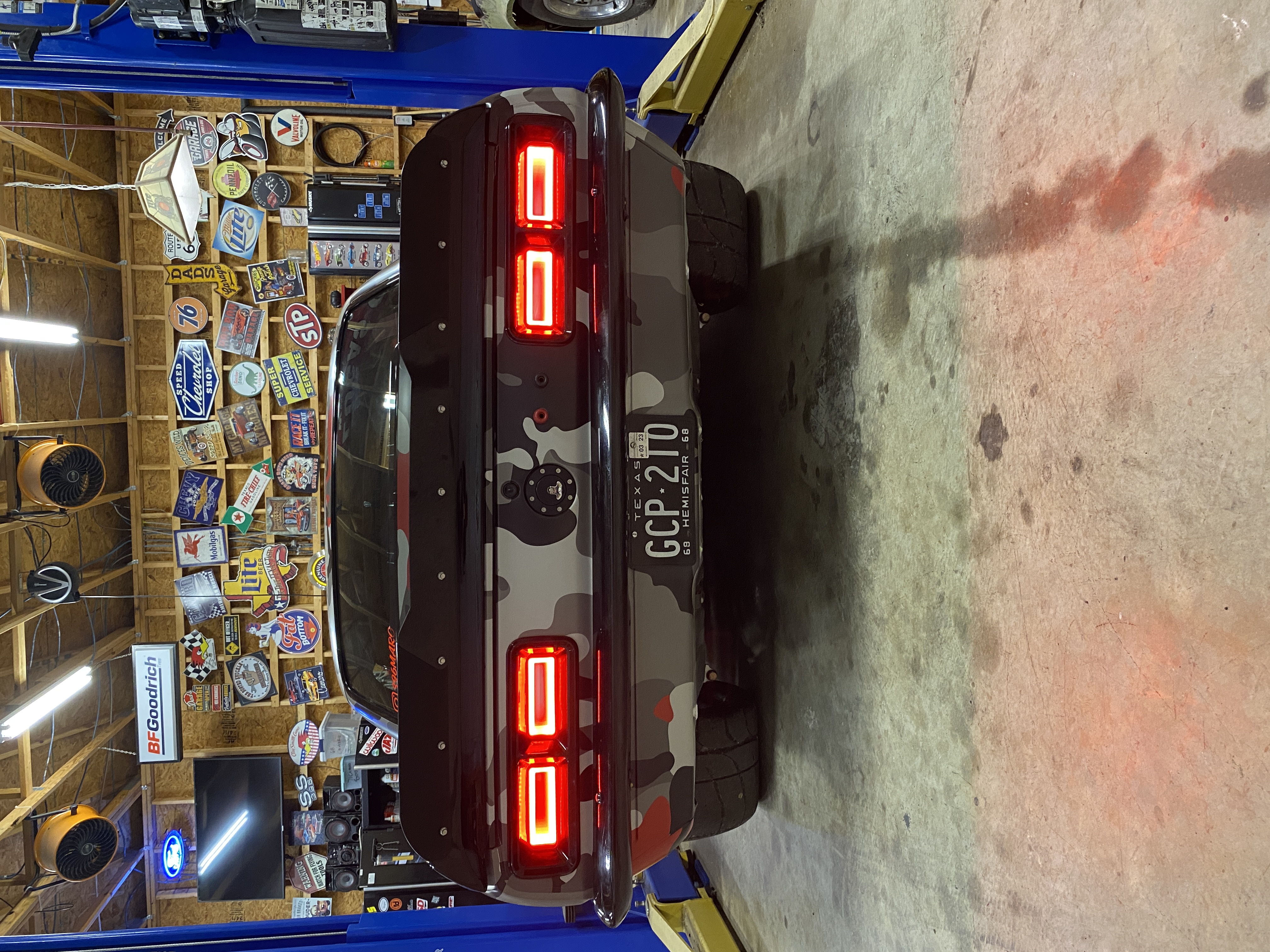 68 Camaro RS LED infinity taillights