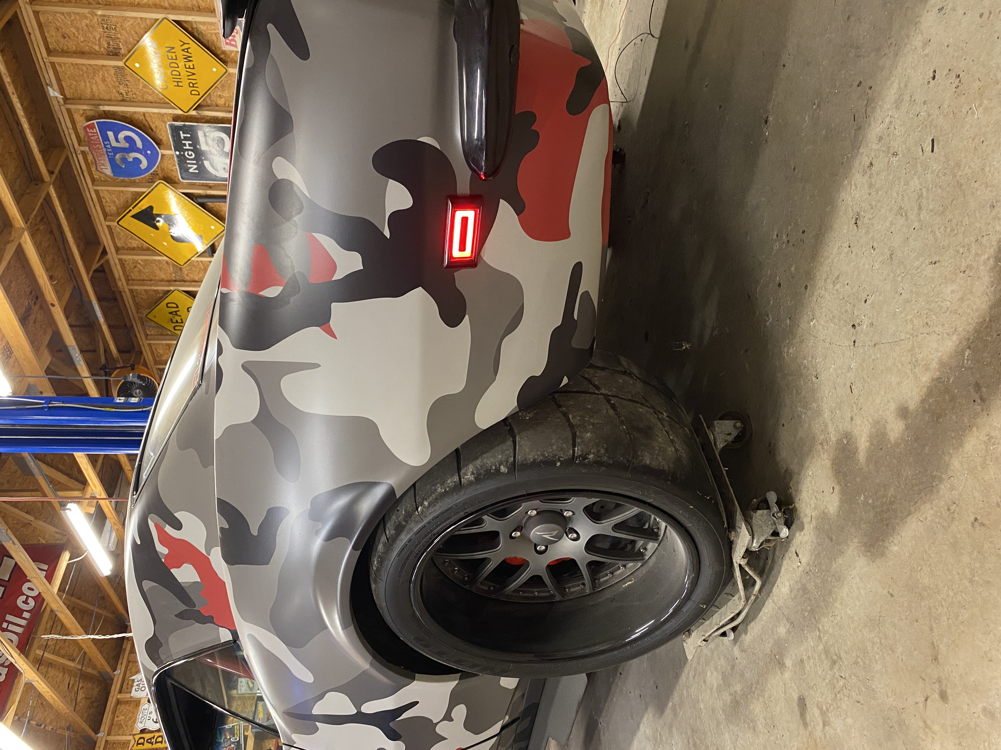 68 Camaro halo side markers
