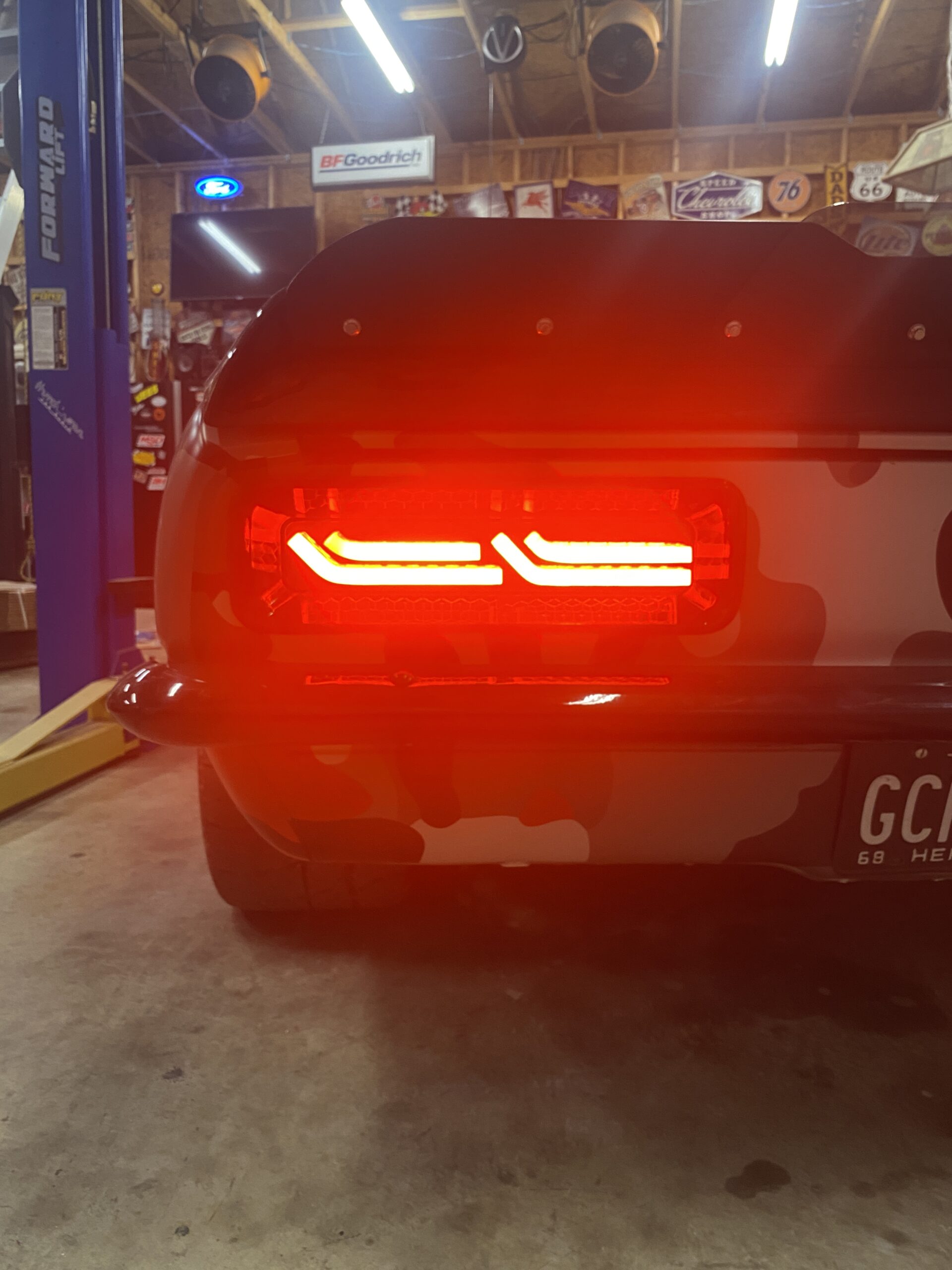 67 - 69 Camaro 3D engraved tails - Image 3