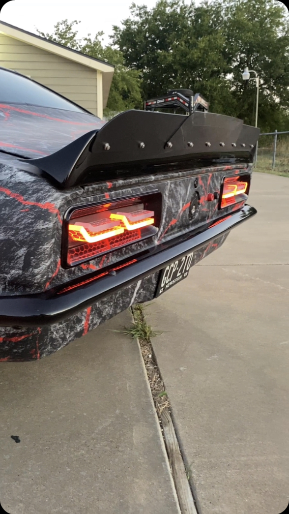 67 - 69 Camaro 3D engraved tails - Image 5