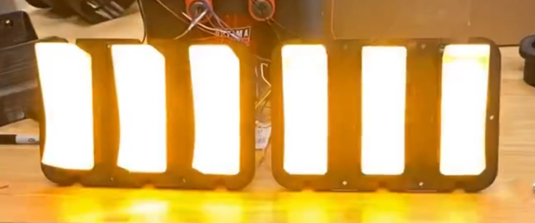 67-68 Mustang carved acrylic taillights - Image 2