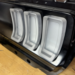 69 Mustang carved taillights